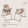 lionelo Hochstuhl LINN PLUS (Set), 2in1/Liegefunktion/6 Höhen/3 Lehnen/Tablett Bild 3