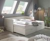 Funktionsbett >Lepini< Liegefläche 90/180x200cm, Schübe, Weiß Dekor - 204x67x97cm (BxHxT) Bild 5