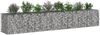 vidaXL Gabionen Hochbeet 2 pcs Silber 340 x 60 x 55 cm 3422230 Bild 3