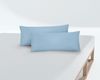biberna Feinjersey-Spannbetttuch 0077144, eisblau, 2x 40x60cm Bild 3