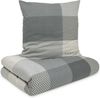 IBENA Bettwäsche BUGATTI Flanell BL 135x200 cm grau Bettbezug Bettzeug Bild 2
