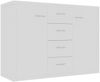 vidaXL Sideboard Weiß 88x30x65 cm Holzwerkstoff 800684 Bild 2