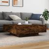 Couchtisch, Sofatisch Räuchereiche 100x100x31 cm Holzwerkstoff Bild 3
