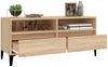 vidaXL TV-Schrank Sonoma-Eiche 100x34,5x44,5 cm Holzwerkstoff 831904 Bild 5