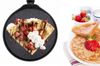 Cheffinger Pfannkuchen Pfanne Anti Haft ø32cm Induktion kratzfest Marmor schwarz Bild 2