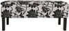 Bank Sitzbank Renens Aufbewahrungstruhe Stoff/Textil 95x36x44 cm FSC®-zertifiziert ~ jacquard schwarz Bild 5