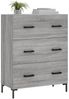 vidaXL Sideboard Grau Sonoma 69,5x34x90 cm Holzwerkstoff 827858 Bild 3