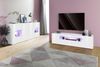 INOSIGN Sideboard Real,Vitrine,Kommode,Schrank, komplett hochglanz lackiert, mit 4 Türen davon 2 Glastüren, ohne Griff, Breite 200 Bild 4