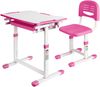 Kinderschreibtischset Sala 2-tlg. Kindertisch mit Stuhl Pink [en. casa] Bild 3