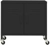vidaXL Lagerschrank Schwarz 60x35x56 cm Stahl 336268 Bild 3