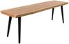 Bank ALAGON Walnuss mit Baumkante 160 cm von DUTCH BONE Bild 5