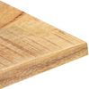 vidaXL Tischplatte Massivholz Mango 25-27 mm 70x60 cm 286021 Bild 4