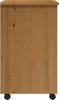 vidaXL Rollschrank mit Schubladen MOSS Honigbraun Massivholz Kiefer 355891 Bild 5