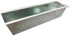 12er Set Zink Paletten Blumenkästen - Einsatz 38cm groß Silber - aus Metall verzinkt - Zinkkasten Pflanzkasten Balkonkasten Blumentopf für Europaletten Bild 3