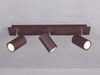 Deckenstrahler MARLEY Rostfarben 3-flammig, Breite 48cm Bild 4