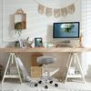 CASARIA® 2er Set Rollhocker grau Bild 3
