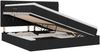 vidaXL Bett mit Stauraum und LED Schwarz 200 x 200 cm Polyester 3372503 Bild 2