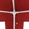 vidaXL Partyzelt 400 x 300 x 255 cm Rot PE und Stahl 42032346 Bild 5