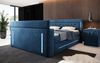 Boxspringbett Divalo mit TV Lift und Stauraum 180x200 Blau H2 (bis 70kg) Bild 3