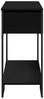 vidaXL Konsolentisch Schwarz 100x35x74,5 cm Holzwerkstoff 848529 Bild 5