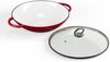 Klarstein Wok Jersey Black Cast Iron Enamel Wok, Gusseisen, Emaille und Edelstahl (Set, Wok 37 cm diameter) Bild 3