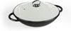Klarstein Wok Jersey Black Cast Iron Enamel Wok, Gusseisen, Emaille und Edelstahl (Set, Wok 37 cm diameter) Bild 2