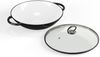 Klarstein Wok Jersey Black Cast Iron Enamel Wok, Gusseisen, Emaille und Edelstahl (Set, Wok 37 cm diameter) Bild 4