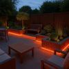 2x LED Lichterschlauch, rot, 1,5 m Zuleitung, Stecker, 600 cm Bild 3