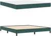 vidaXL Boxspringbett mit Matratze Dunkelgrün 180 x 200 cm Stoff 3398710 Bild 5
