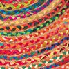 Juteteppich - Lerina 240 x 240 cm - mehrfarbig - rund Bild 3