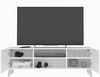 FMD Möbel - BRIGHTON - TV-Board - melaminharzbeschichtete Spanplatte - weiß - 104 x 46,5 x 34,5cm Bild 4