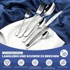 HOMELUX Besteck-Set Besteck set für 12 Personen,72-tlg Edelstahl Besteckset,Cutlery Set, Edelstahl,Spiegelpoliert Bild 3