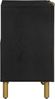 vidaXL Waschbeckenunterschrank Schwarz 62x33x58 cm Holzwerkstoff 4017667 Bild 4