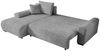 storez24 Ecksofa Soffe, mit Bettkasten und Schlaffunktion, Cordstoff, L-Form, bequem Bild 3