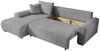 storez24 Ecksofa Soffe, mit Bettkasten und Schlaffunktion, Cordstoff, L-Form, bequem Bild 4