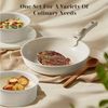 ANYSUN Topf-Set Induktion Pfannenset, Granit-Antihaftbeschichtung (Set, 12-tlg, Bratentopf 20/25 cm,Saute Pan 25 cm, Kochtopf 18/20 cm+ Deckel, Griff), Antihaft Kochgeschirr-Set mit Abnehmbaren Griffen, Stapelbar Topfset Bild 4