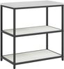 vidaXL Küchenaufbewahrung mit Regal Weiß 90 x 50 x 92 cm Stahl 874955 Bild 2