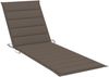 vidaXL 2-Personen-Sonnenliege mit Auflage Grau Akazie Massivholz 3061397 Bild 2