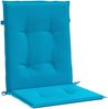 vidaXL Gartenstuhlauflagen für Niedriglehner 2 Stk. Blau 100x50x3 cm 47554 Bild 4
