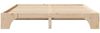 vidaXL Bettrahmen Natur 180 x 200 cm Massives Kiefernholz 872935 Bild 5