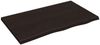 vidaXL Waschtischplatte Dunkelbraun 100x60x(2-4)cm Massivholz 3156231 Bild 2