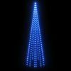 vidaXL LED-Weihnachtsbaum für Fahnenmast Blau 310 LEDs 300 cm 343524 Bild 4