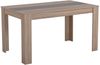 Esstisch Esszimmertisch Holztisch Küchentisch 135x80 cm Holz Massiv Eiche Weiß Braun Bild 3
