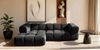 Kaiser Möbel Ecksofa luxuriöses Velours-Sofa im Stoff Bluvel modernes AVERRO, Premium-Velours Bluvel,Weiche abgerundete „Bubble“-Formen Bild 5