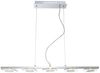 LED Hängeleuchte, Chrom, Glas satiniert, L 90 cm Bild 5
