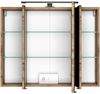 LED- Spiegelschrank 80 cm MANLY-03 Wotaneiche Nb. B/H/T: 80/64/20 cm Bild 4