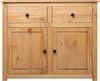 vidaXL Sideboard 93x40x80 cm Kiefernholz Panama 282697 Bild 2