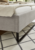 Meise Möbel Polsterbett Swing, 180x200 cm, taupe Bild 2