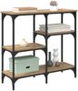 Konsolentisch, Beistelltisch, Konsole Artisan-Eiche 80 x 29 x 75 cm Holzwerkstoff Bild 3