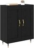 vidaXL Sideboard Schwarz Eichen-Optik 69,5 x 34 x 90 cm Holzwerkstoff 881593 Bild 3